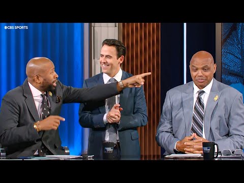 Mentalist Oz Pearlman blows the minds of Chuck, Kenny, Ernie & Clark 🤯 | 2025 March Madness