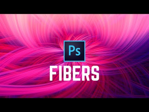 Abstract Twisted Light Fibers Effect Photoshop Tutorial