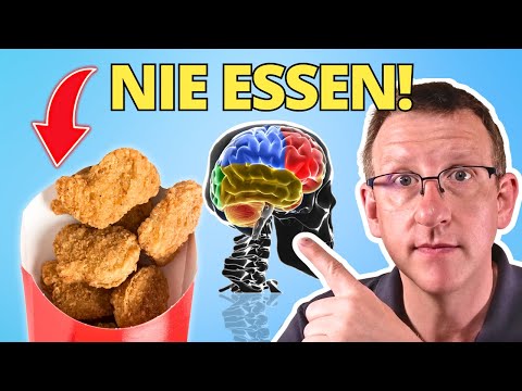 Die 10 SCHÄDLICHSTEN Lebensmittel die Dein GEHIRN zerstören!