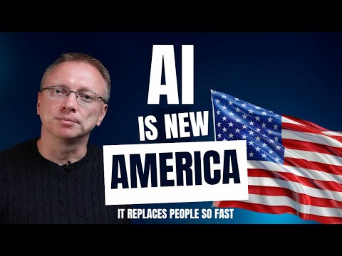 AI is new AMERICA (or why AI replaces humans so FAST)