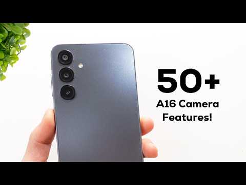 Samsung Galaxy A16 - 50 Awesome Camera Features!!