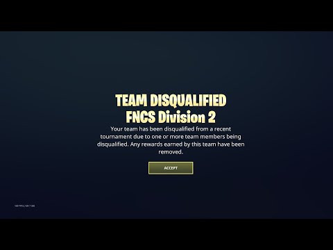 I Got Disqualified From FNCS 😭