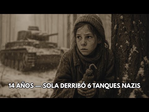 La Chica de 14 Años que Humilló al Ejército de Hitler: Sola, Derribó 6 Tanques
