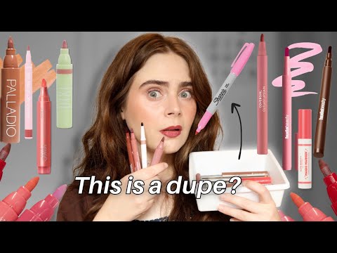 I Tried Every Lip Stain... Here’s what's ACTUALLY worth it (MARKER EDITION!)