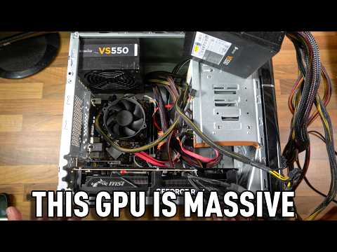 I Put a RTX 4080 Super in a $10 Computer
