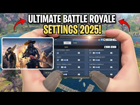Best Battle Royale Settings in COD Mobile 2025 | Ultimate BR Settings Guide for Beginners!