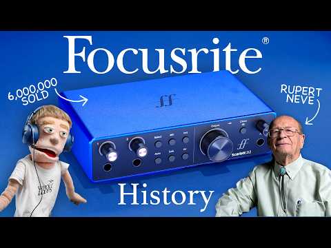 The INSANE 40 Year History of Focusrite 🌹Scarlett Documentary 🔥