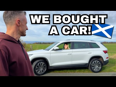 Buying Our 1st Car in Scotland Wasn’t What We Expected…