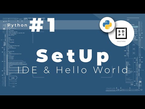 Python Tutorial #1: IDE & Hello World | Installing Python & Pycharm | print() | Tagalog | Filipino