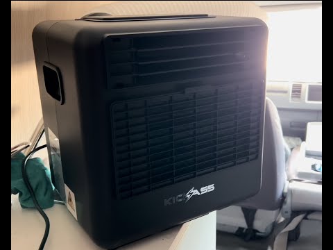 Kickass 400 watt portable air conditioner for camping