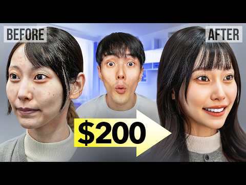 $200 Makeover in Korea is Life-Changing!