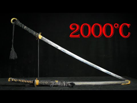 Forging World's SHARPEST Duo-Katana under 2000℃, with 240 Layers of Damascus Steel | HammerForge