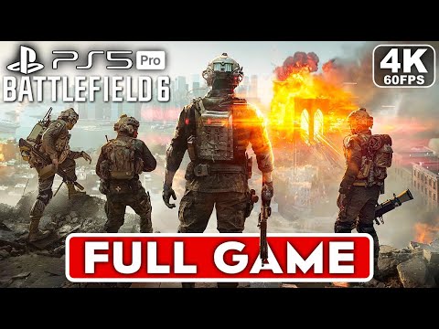 BATTLEFIELD 6 Gameplay Walkthrough Campaign FULL GAME  [4K 60FPS PS5 PRO] - No Commentary