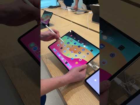 M4 iPad Pro Hands On! #apple #ipad #shorts