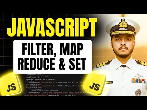 Map, Filter, Reduce, Set & Map in Javascript | Javascript Full Course #12