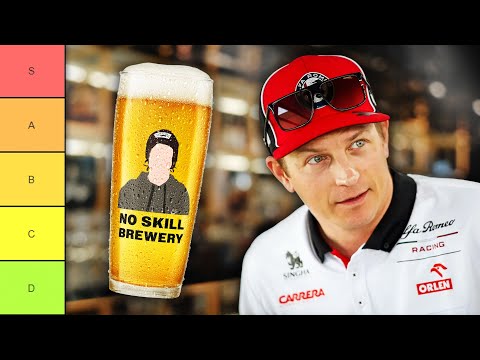 Ranking F1 Drivers I'd go for a Pint with