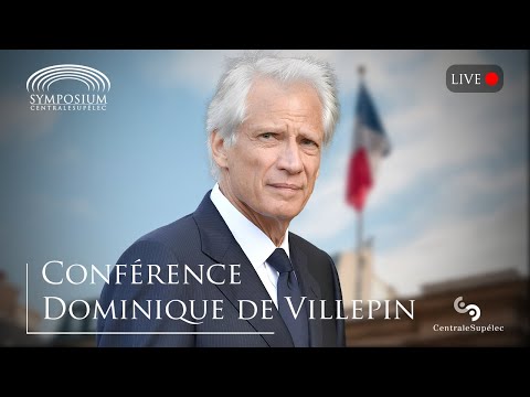 Conférence de Dominique de Villepin à CentraleSupélec