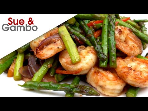 Shrimp Asparagus Stir Fry Recipe