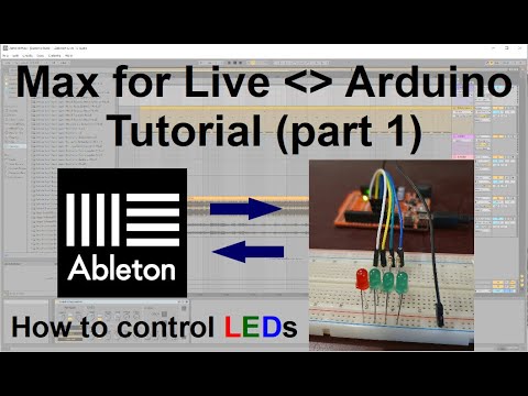 Max for Live (Ableton) with Arduino programming Tutorial - Part 1