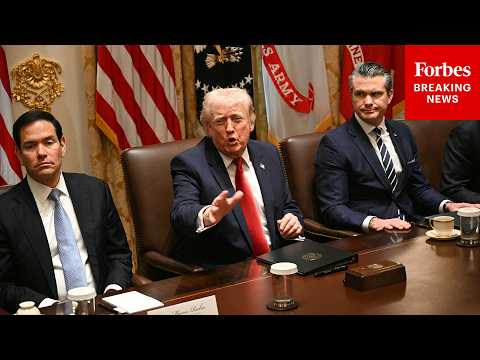 ICYMI: Trump Takes Questions From Reporters At Cabinet Meeting Amidst Iran War, DHS Shutdown