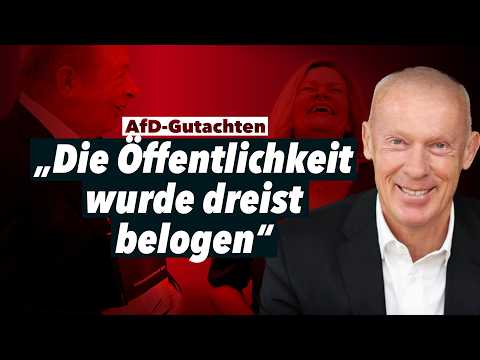 „Das AfD-Gutachten ist eine Blamage“ – Joachim Steinhöfel mit der Blitz-Analyse