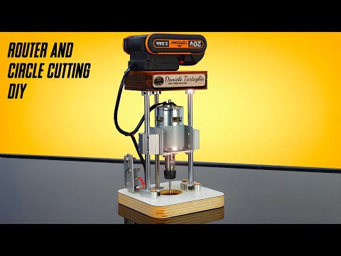 Router trimmer Machine DIY Works on battery  PERFECT CIRCULAR CUTS
