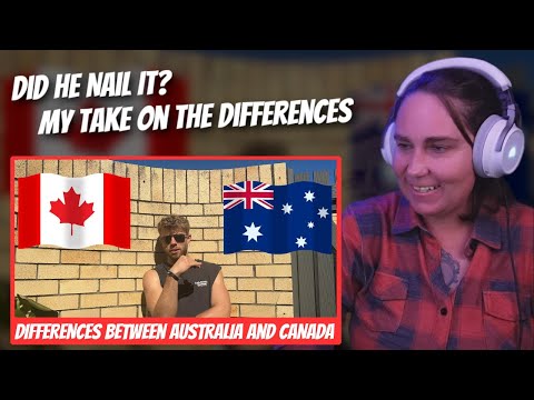 DIFFERENCES Between AUSTRALIA and CANADA | Australian Reacts | AussieTash
