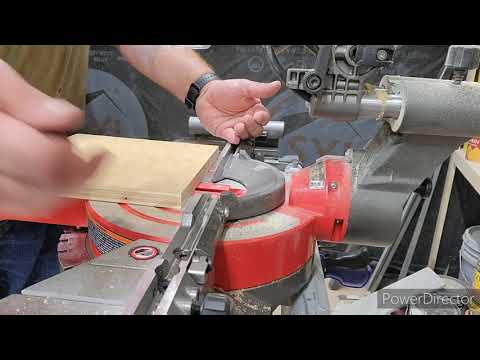 How to Square Bauer Miter Saw from Harbor Freight