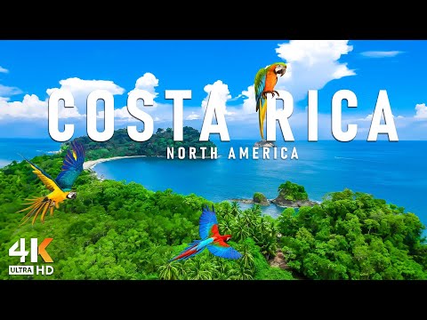 Costa Rica 4K - Relaxing Music With Beautiful Natural Landscape - 4K Video UHD