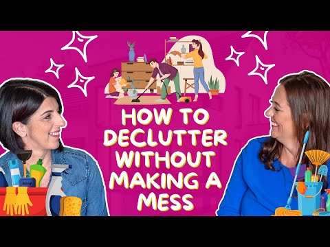 How to declutter without making a mess | E281 #declutteringtips #declutteryourlife #podcast #messy
