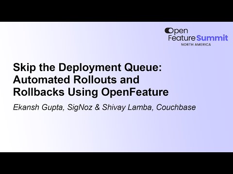 Skip the Deployment Queue: Automated Rollouts and Rollbacks Using Ope... Ekansh Gupta & Shivay Lamba