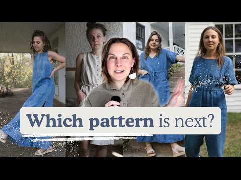 YOU choose the next sewing pattern I launch!