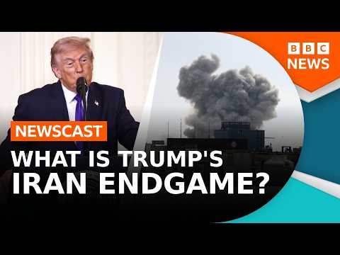 What are President Trump's war aims in Iran? | BBC Newscast
