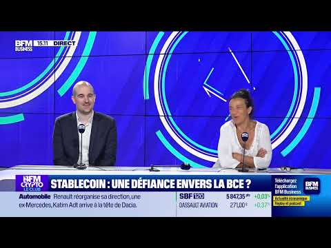 BFM Crypto, le Club : L'essor des stablecoins inquiète l'Europe
