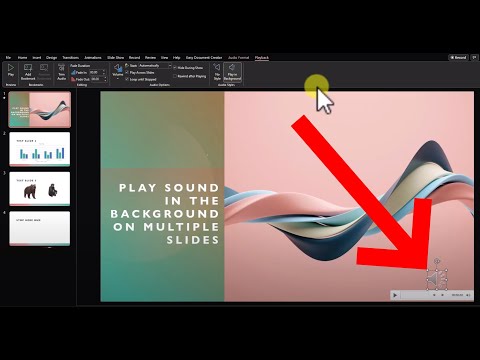 EASY: Play Music Over Multiple Slides in PowerPoint & Get Music For Free From YouTube Legally