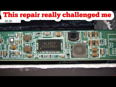 Hp Laptop Screen Flickering repair - Test your knowledge - How a tricky fault looks like