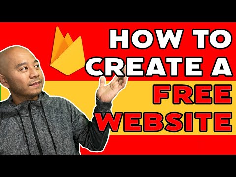 How to Create a Free Website using Google Firebase