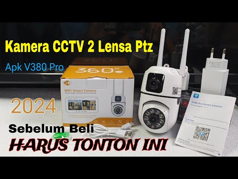 V380 Pro Indoor 2-Lens CCTV Camera (unboxing & tutorial)