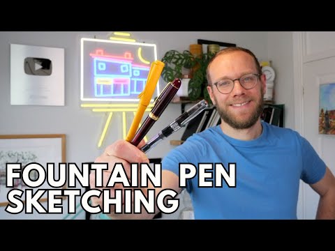 Start Fountain Pen Sketching - In Just 15 Minutes