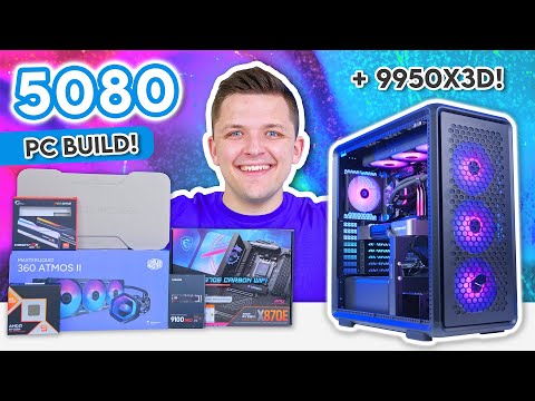 Ultimate 4K Gaming PC Build 2025! 👀 [RTX 5080 & Ryzen 9950X3D w/ Benchmarks]