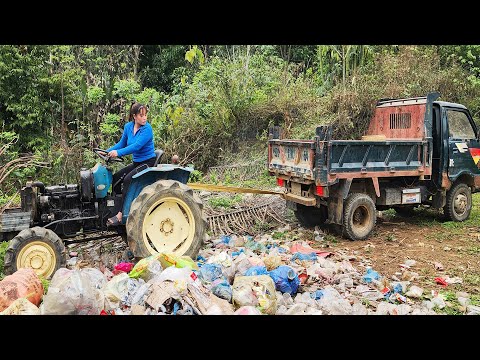 Girl Finds An Abandoned Farm Machine In A Scrapyard And Restores It