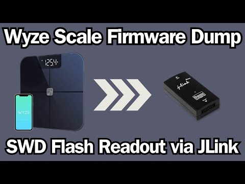 Wyze Scale Firmware Dump - SWD Flash Readout via JLink