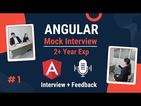Angular Mock Interview (2 Years Exp) | Live Interview with Feedback
