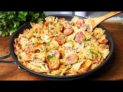 Diese deutsche Pasta hat alle verrückt gemacht! Günstig, schnell und unglaublich lecker!