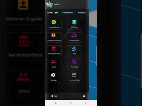 Demo jmPOS Admin
