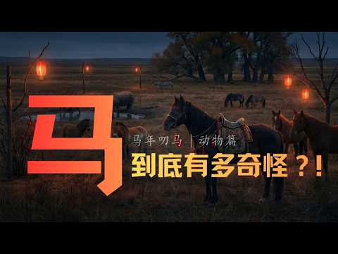 马,这种动物到底有多奇怪?|生物|播客|原来是这样