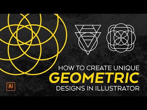 How to create geometric designs in Adobe Illustrator
