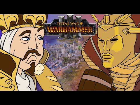 The Empire vs Bretonnia Six Player Campaign in Total Warhammer 3