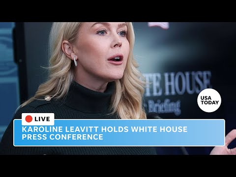 Live: White House press briefing after Donald Trump threatens to 'obliterate' Iran energy sources