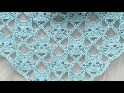 Granny de Gatito/Grannys De Gato a crochet #crochet #crochetcrosai #kitten